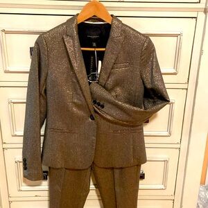 NWT Banana Republic Classic Fit suit Jacket and matching cropped pants